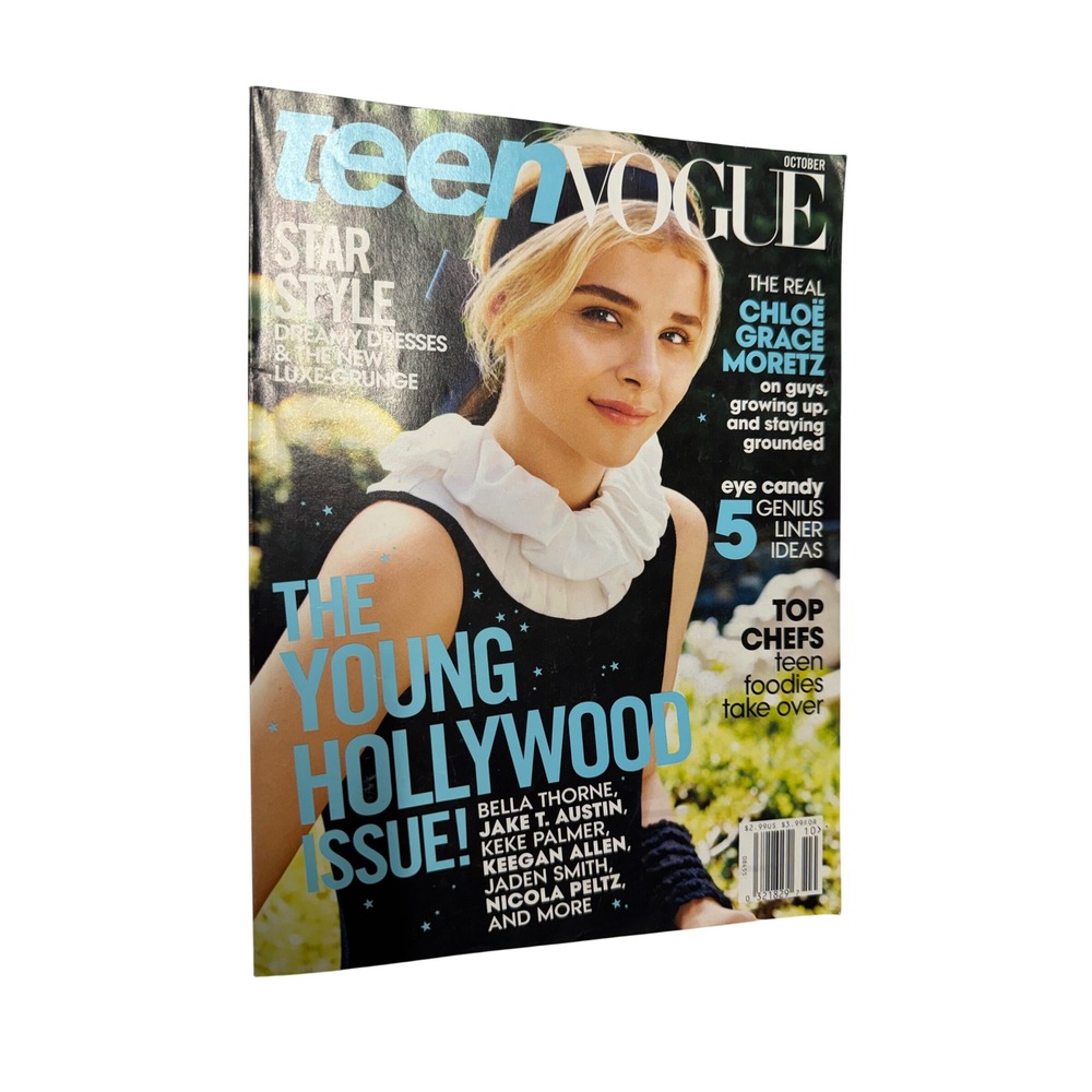 Teen Vogue October 2012 Chloe Grace Moretz Young Hollywood Issue Magazine